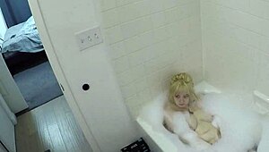 Annie Archer Enjoys A Relaxing Shower Pov Session