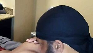 prince rock enjoys a beautiful chocolate booty with rimjob