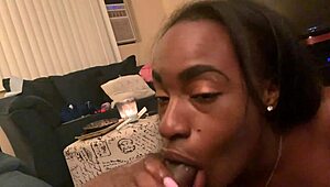 nutted on her face in gay bareback doggystyle cumshot