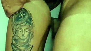 delonsafadorj eats young latina's tight pussy hard until filling with cum