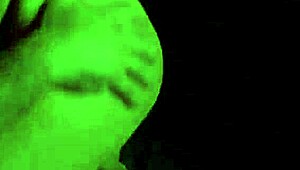 is this slave choking on your cock?