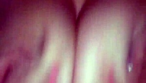 Big Tit Babe Tit Fucks and Swallows Huge Cock