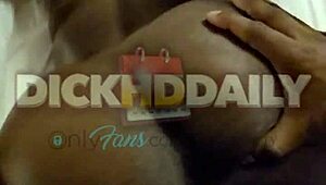 admiring that thick chocolate ass with backshots