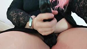 Fetishaurae Teases Ass Destruction with Strap-On