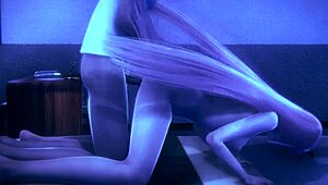 Masseuse Fingers And Rubs Babes Pussy In Lesbian Massage