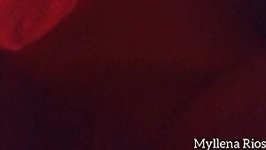 leo ogro and myllena rios passionately fuck and cum intensely on the cuckold wife in rio de janeiro amateur reality