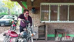 Katrina Punk Tests Ale Markov Toys In All Holes