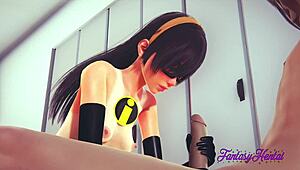 Incredibles Hentai 3D Violette Adventures