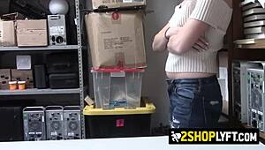 hey, bend over like that, sexy redhead! investigator demands