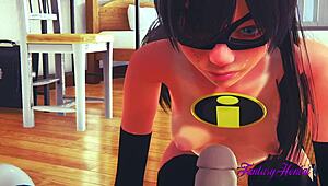 Incredibles Hentai 3D Violette Adventures