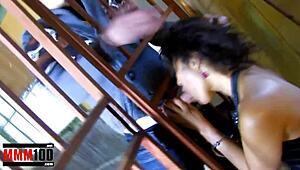 dealing with this real whore in the arrangement