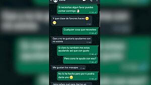 Whatsapp chat leads to wet pussy sex