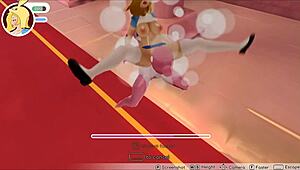 Hotglue hentai game ep 2 unfolds with futanari candy people dominating her tight ass in wild anal action.