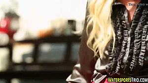 Watch These Old Sluts Cum In The Outdoor Shower!