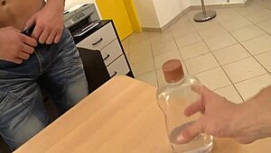 Homo sex com unfolds a gripping tale of raw desire between two men in a hidden urban loft. Their intense encounter by the window draws curious eyes.