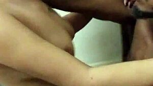 Husband and Wife Share Intimate Moments at Home