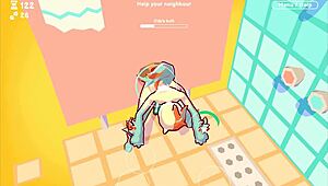 Odymos Lgbt Hentai Game Ep 6: Kinky Bisexual Couple In Public Sex