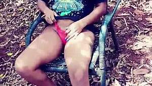 i hogtied that brunette and fucked her rough with a huge dildo