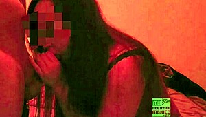 Babysitter handles big cock intensely