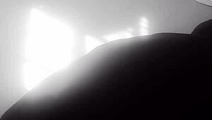 tough nut ebony babe gets her sexy ass worshipped in missionary blowjob