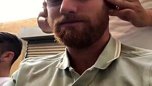 Watch this straight guy play with his dick! Is he turning gay?