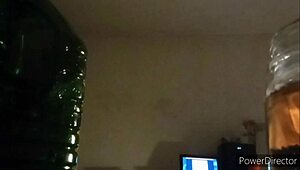 POV spying on amateurs changing in USA pornstar scene