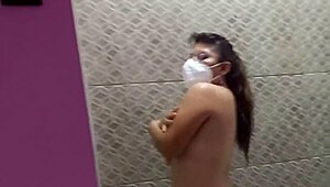 just showered after homemade porn scenes in hotel, my pussy ready for intense fucking again 😏