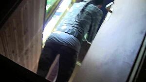 interrogating lara croft with intense deepthroat action