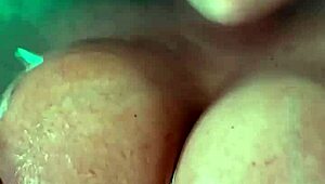 huge fat wet titties and tummy splashing in the tub