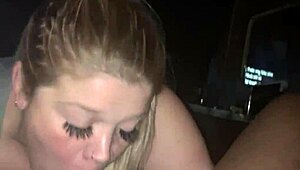 Savanna j delivers world's best blowjob with paws on big black cock