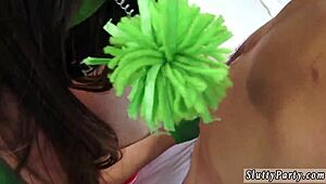 Swingers Orgy Party with Teen 18+ Cheerleaders in HD! What a Wild Holiday Bash!