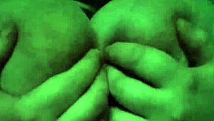 i'm playing with my big boobs in the living room again, feeling so good