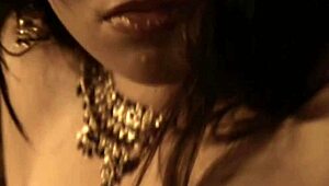 Sensual Asian Brunette Dances Nude