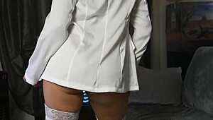 I was playing my favorite games when this mature European MILF ripped my clothes and started ASSFUCKING me in a wild ANAL session.