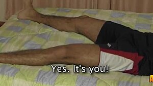 Watch her suck my monster cock?