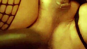 i'm watching this tranny nutting from her butthole with a dildo