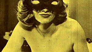 My Secret Vintage Masked Lesbians in Wild Group Action! Wow, Watch Them Go!