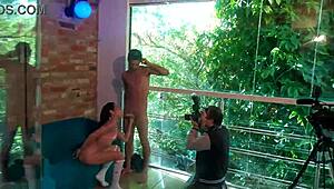 Gauchos Boldly Fuck Asses Outdoors In Public Voyeur Anal