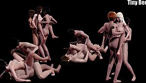 Imaginative 3D Anime Compilation Highlights