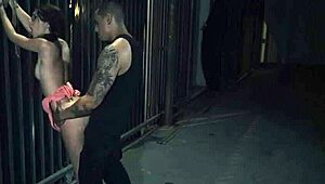 Extreme Bondage Punishment for Blonde Teen on Webcam