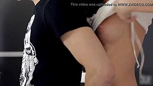 Blonde Teens Engage in Orgy with Cute Boy