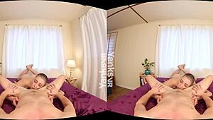 i feel the thrill as iris ives blows trans leif in yanks vr pov scene