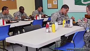 Gay Men With Big Pines Get Drilled By Sergeant!