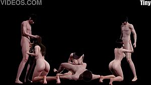 Imaginative 3D Anime Compilation Highlights