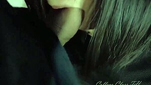 Sensual babe delivers an intense blowjob