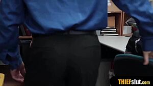 what happens when a rough security maniac catches you bent over