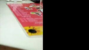 Paola Gurgel, 18-19, licks and squirts outdoors on webcam after recording, watched by voyeurs