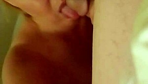 2nd blowjob vid with big tits wife sucking cock