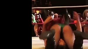 Taeler Hendrix Wrestles With Big Tits And Ass In Compilation