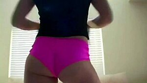 Blonde Babe Teases with Curves, Tits, and Ass